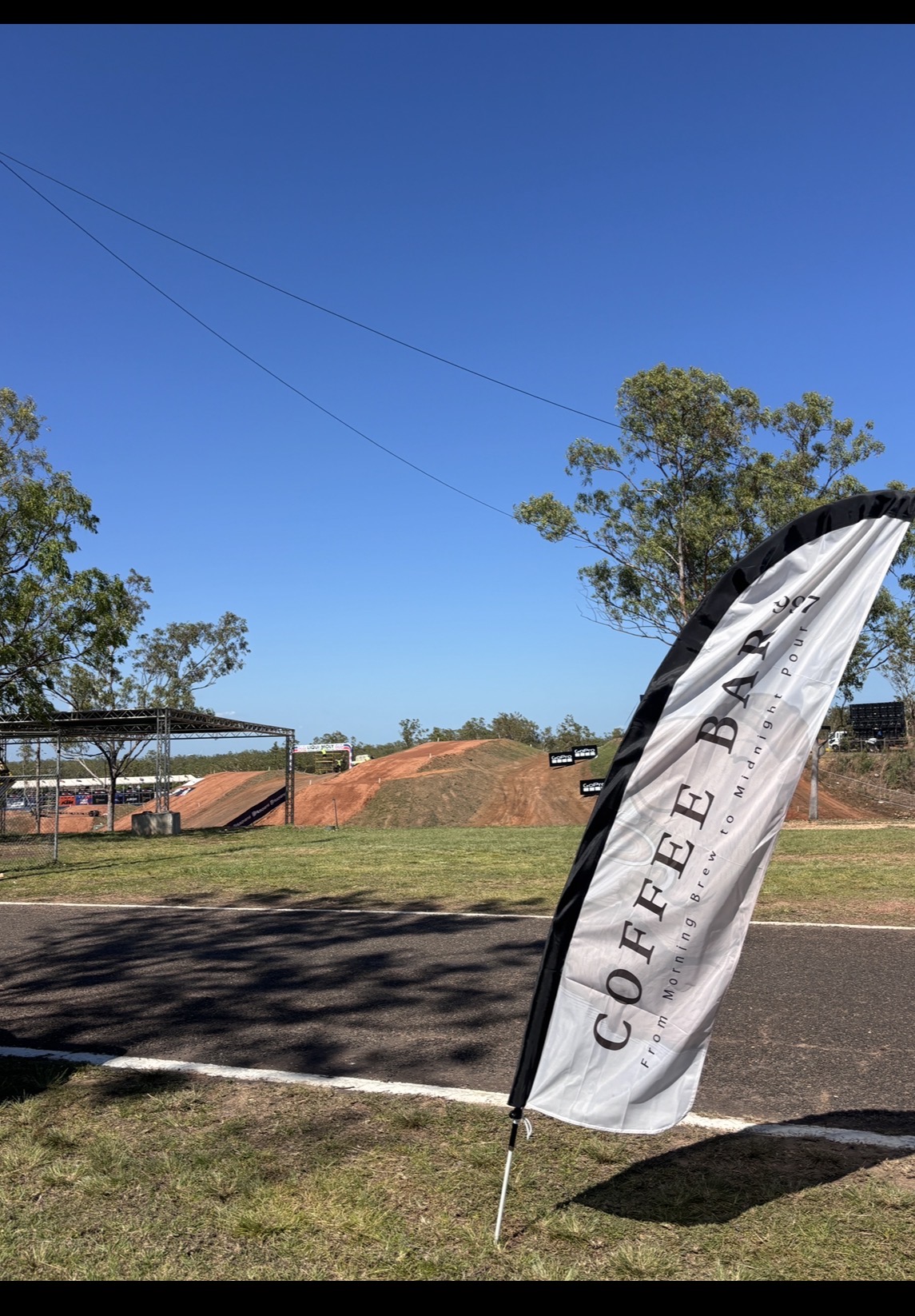 1997 Coffee Bar at MXGP Darwin 2026 | Hidden Valley 1997 Coffee Bar mobile coffee trailer at MXGP Darwin 2026 at Hidden Valley